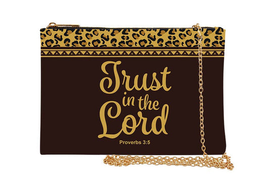 African American Expressions Chain Purse | Trust in the Lord