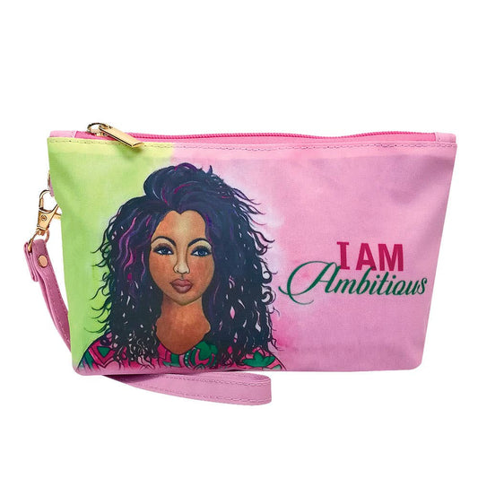 statement cosmetic pouch | Ambitious