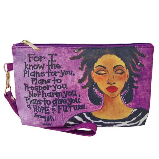 statement cosmetic pouch | The Plans
