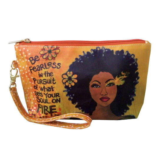 statement cosmetic pouch | Soul on Fire