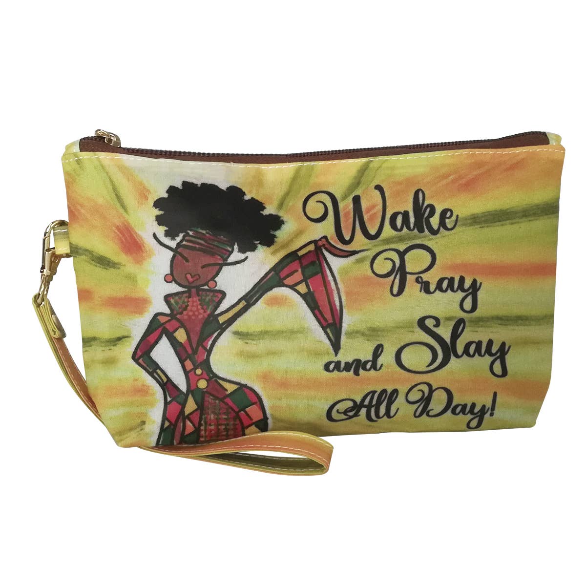 graphic cosmetic bag | Slay All Day