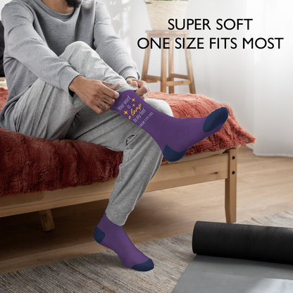 Men's Crew Socks | Lamp to My Feet