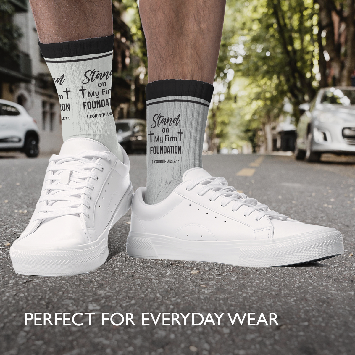 Men's Crew Socks | Firm Foundation