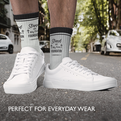 Men's Crew Socks | Firm Foundation