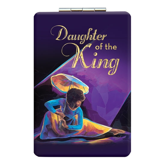 African American Expressions Rectangular Compact Mirror | Daughter of the King