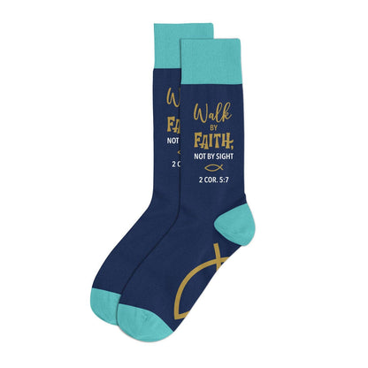 Men's Crew Socks | Walk by Faith