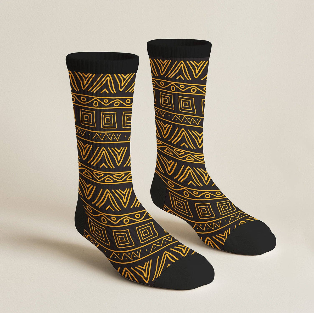 Men's Crew Socks | Zulu Black