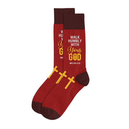 Men's Crew Socks | Walk Humbly