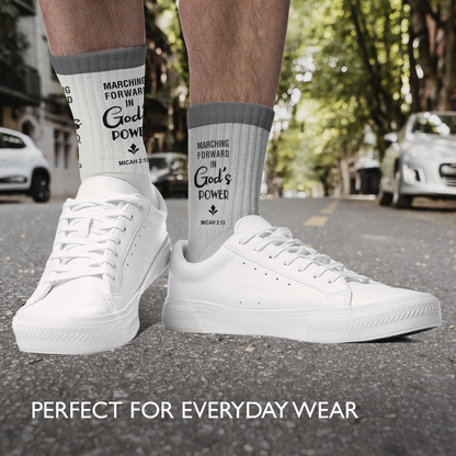 Men's Crew Socks | God's Power