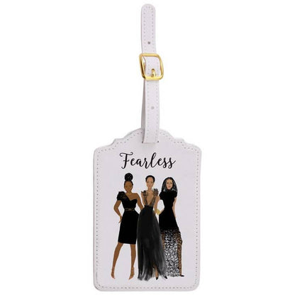 African American Expressions Luggage Tag Set | Fearless