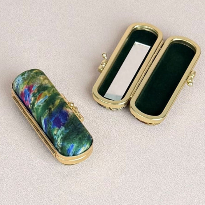Artist Inspired Print Lipstick Case w/ Mirror