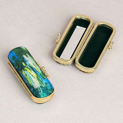 Artist Inspired Print Lipstick Case w/ Mirror