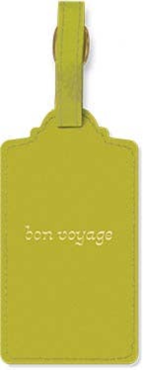 Vegan Leather Luggage Tag