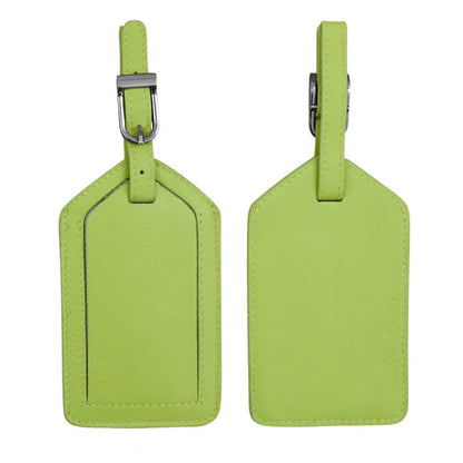 Leather Luggage Tag