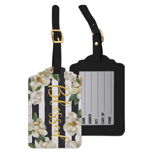 African American Expressions Luggage Tag Set | Blessed Magnolia