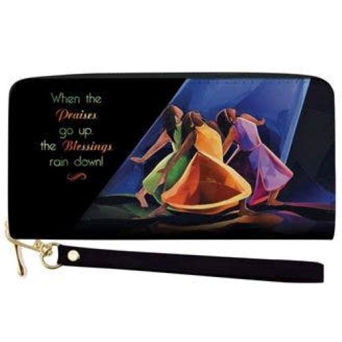 African American Expressions Wallet | Praises Go Up