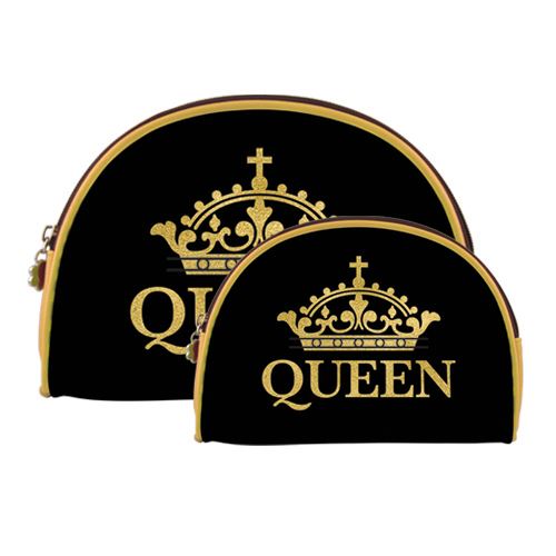 African American Expressions Cosmetic Bag Duo | Queen