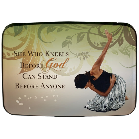 African American Expressions 'She Who Kneels' RFID Card Holder