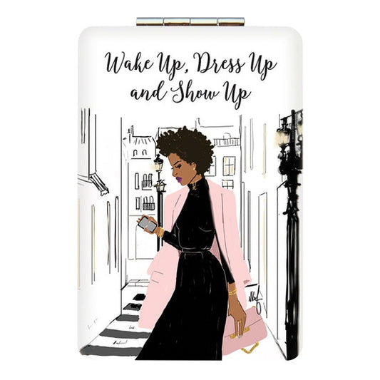 African American Expressions Compact Mirror | Show Up