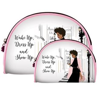 African American Expressions Cosmetic Bag Duo | Show Up