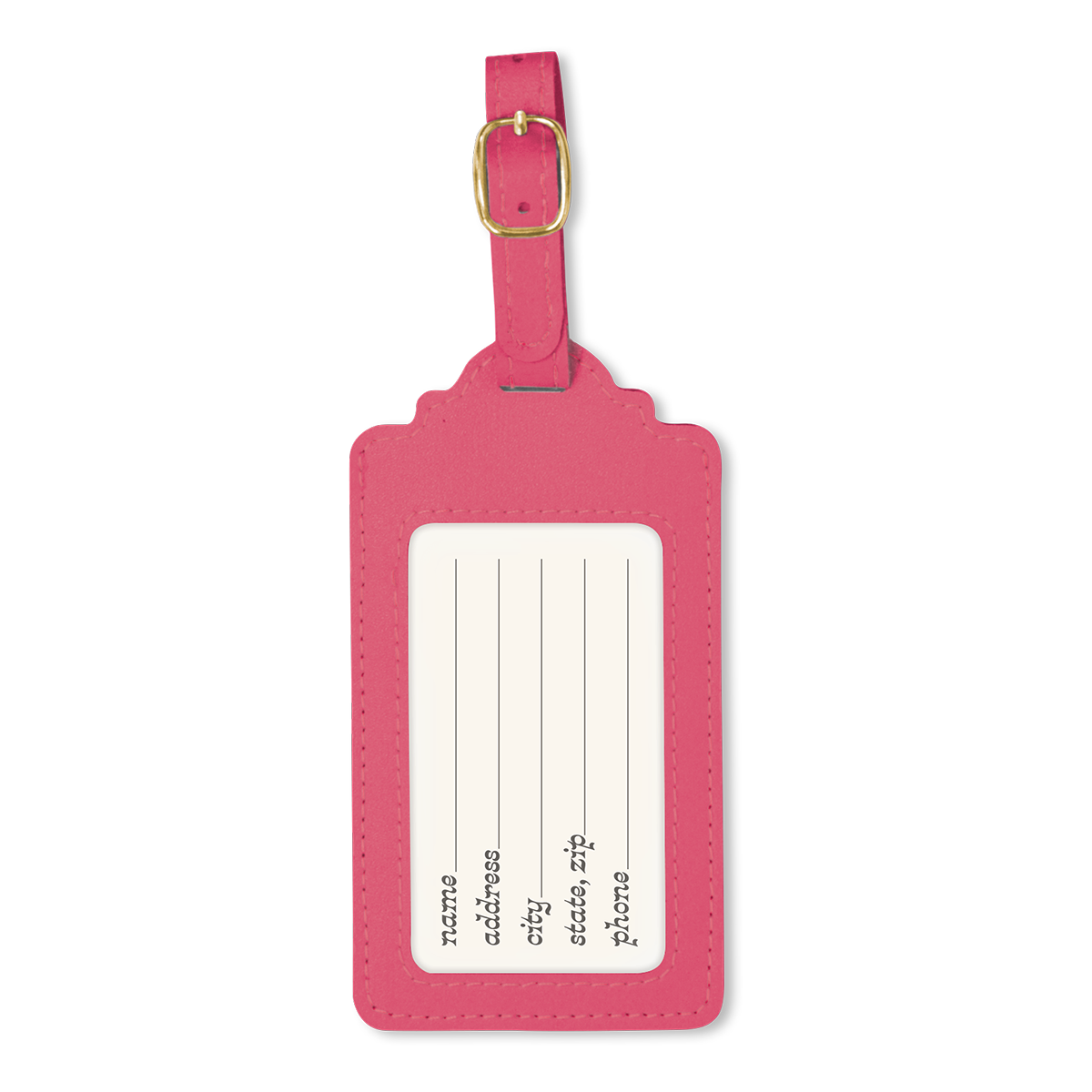 Hazy Florals Luggage Tag