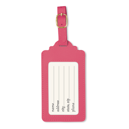 Hazy Florals Luggage Tag