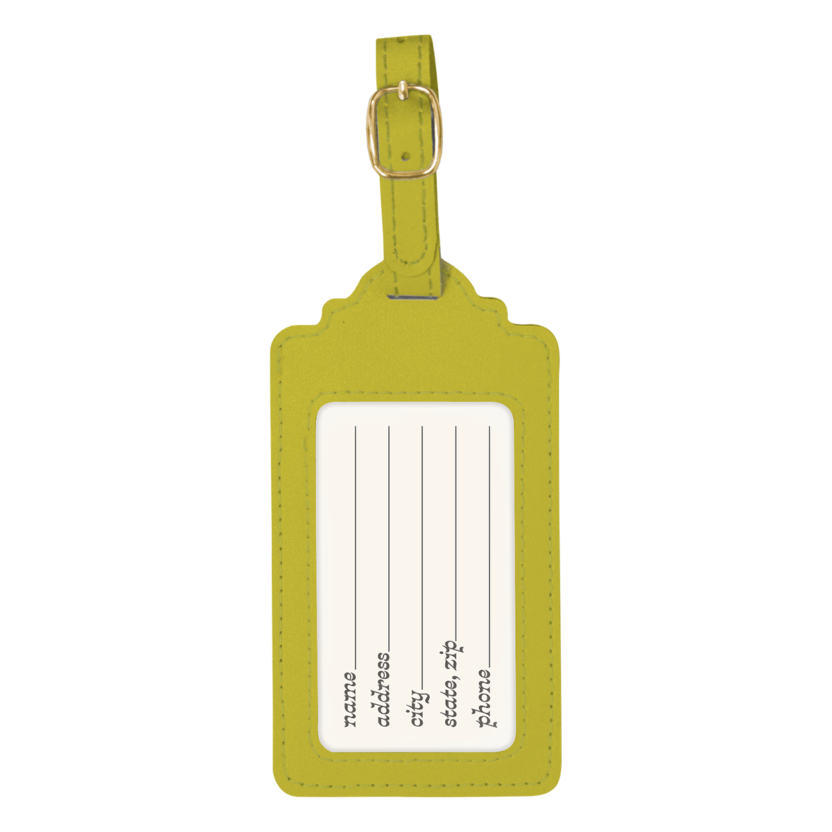 Hazy Florals Luggage Tag