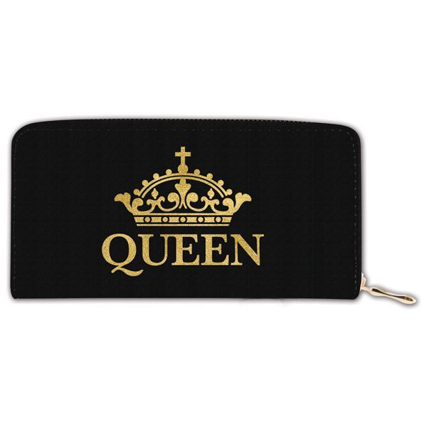vegan leather wallet | Queen
