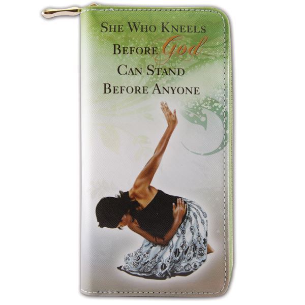 African American Expressions 'She Who Kneels' Statement Wallet