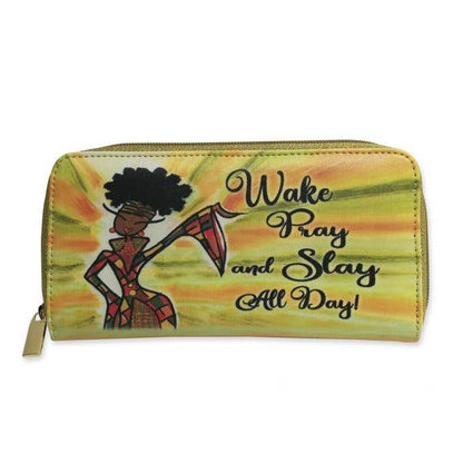 Shades of Color Vegan Leather Statement Wallet | Slay All Day