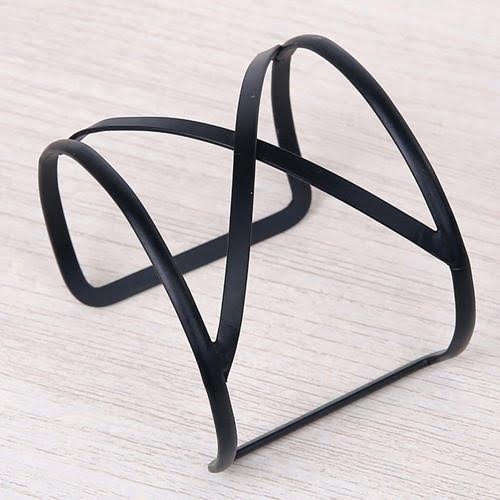 Black Metal Cuff Bracelet | X