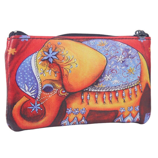 Artistic Vegan Leather FOB Holder | Circus Life