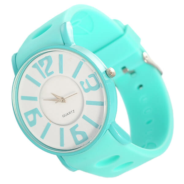 large face silicone watch
