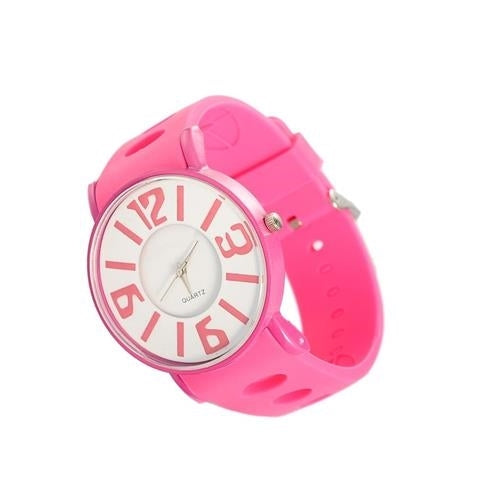 large face silicone watch