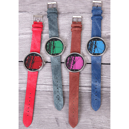 Denim Rub Wristwatch
