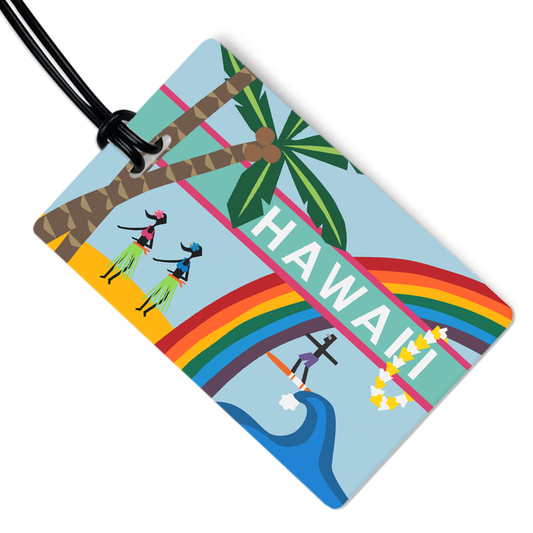 destination luggage tag