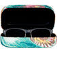 hard-shell sunglass case | Peacock
