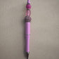 purple beaded pen | Lilac
