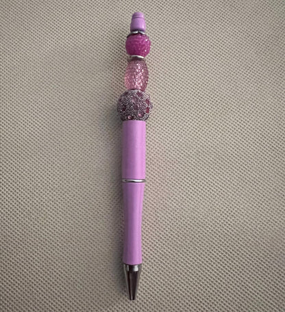 purple beaded pen | Lilac