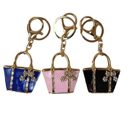 Bow Tote Keychain