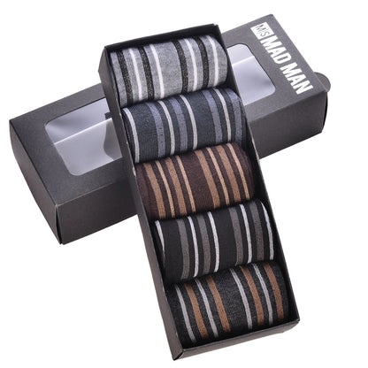 5-Pair Men's Socks | Variegated