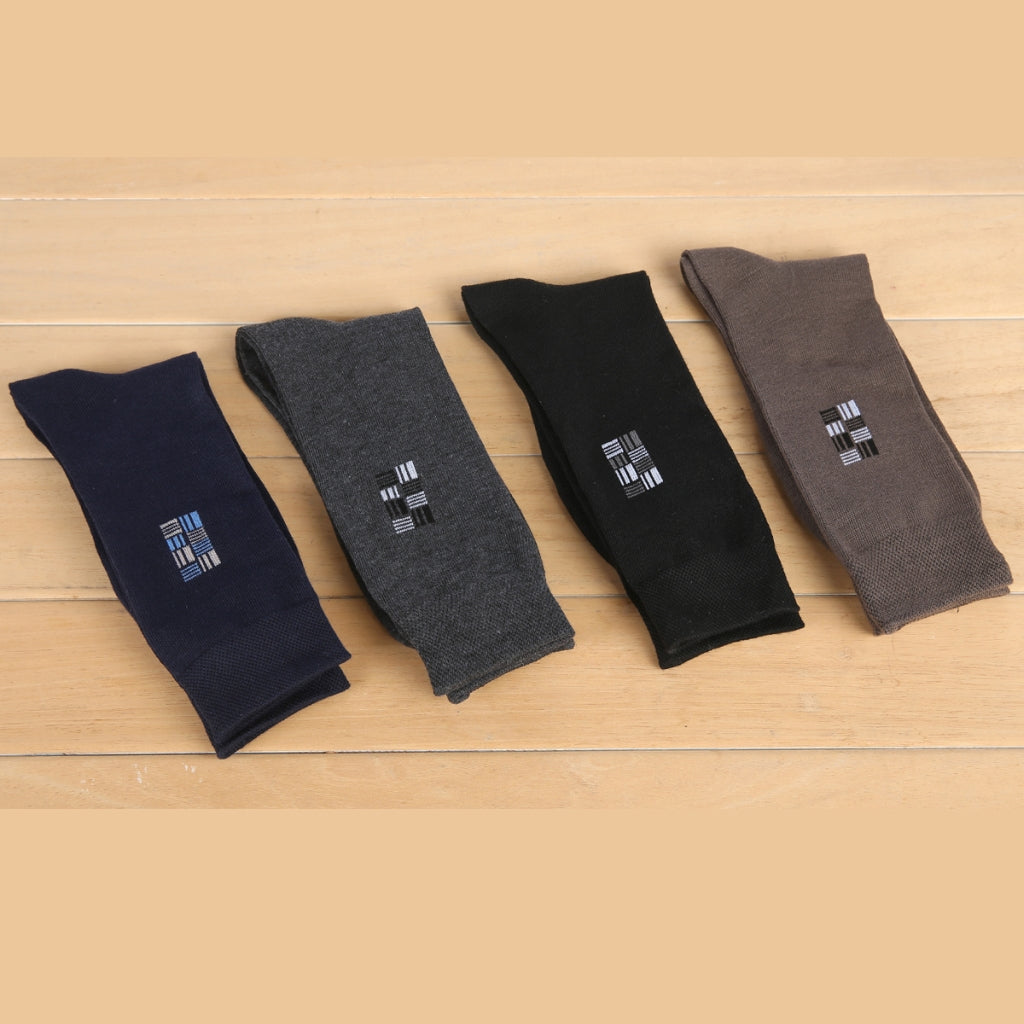 4-Pair Men's Socks | Deco Frame